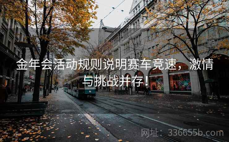 金年会活动规则说明赛车竞速，激情与挑战并存！